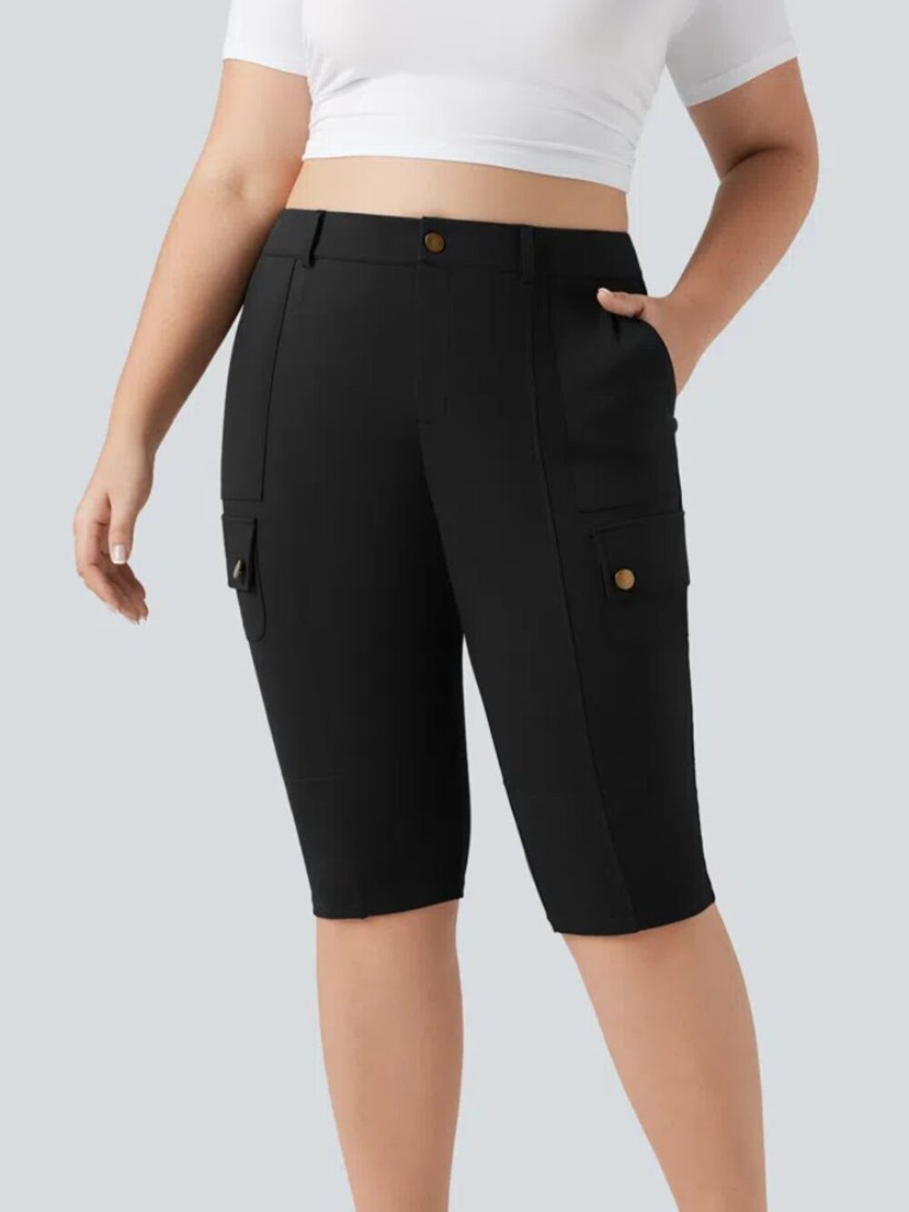 NEW Halara High Waisted Skinny Cargo Pants with Pockets | 2X